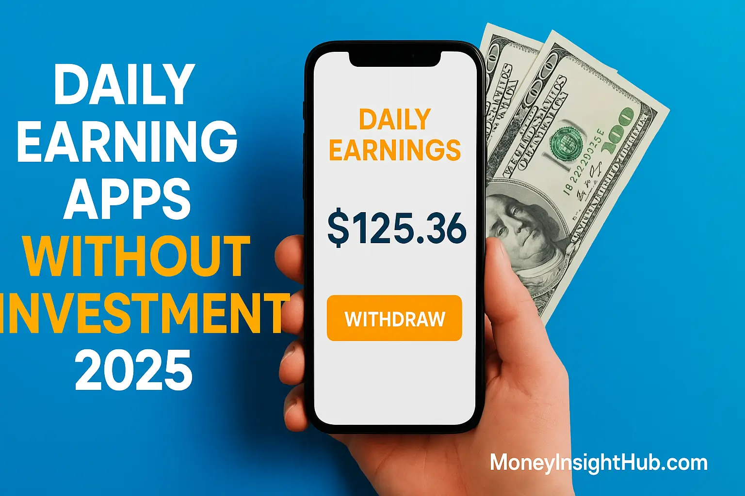 Daily Earning Apps Without Investment 2025