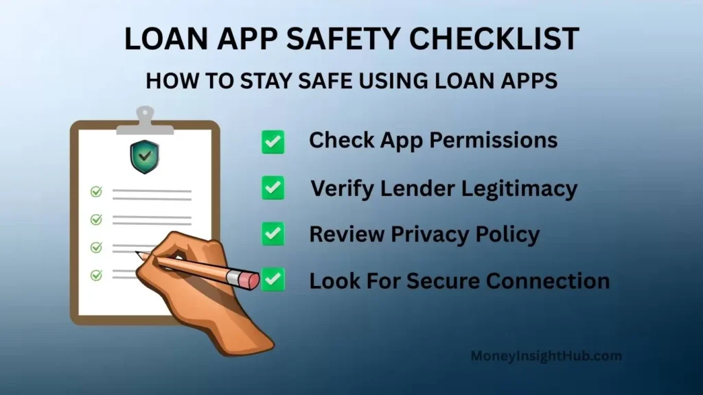 Loan App Safety Checklist 1