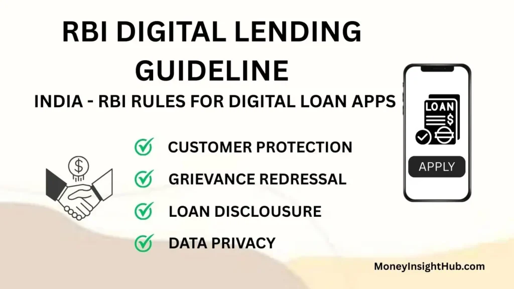 RBI Digital Lending Guidelines India 1