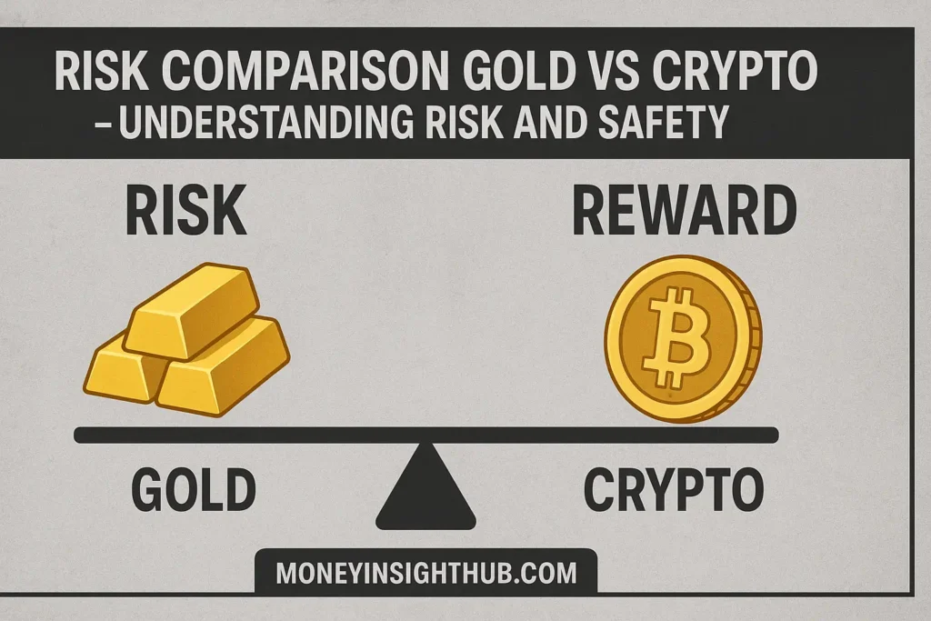 Risk Comparison Gold vs Crypto