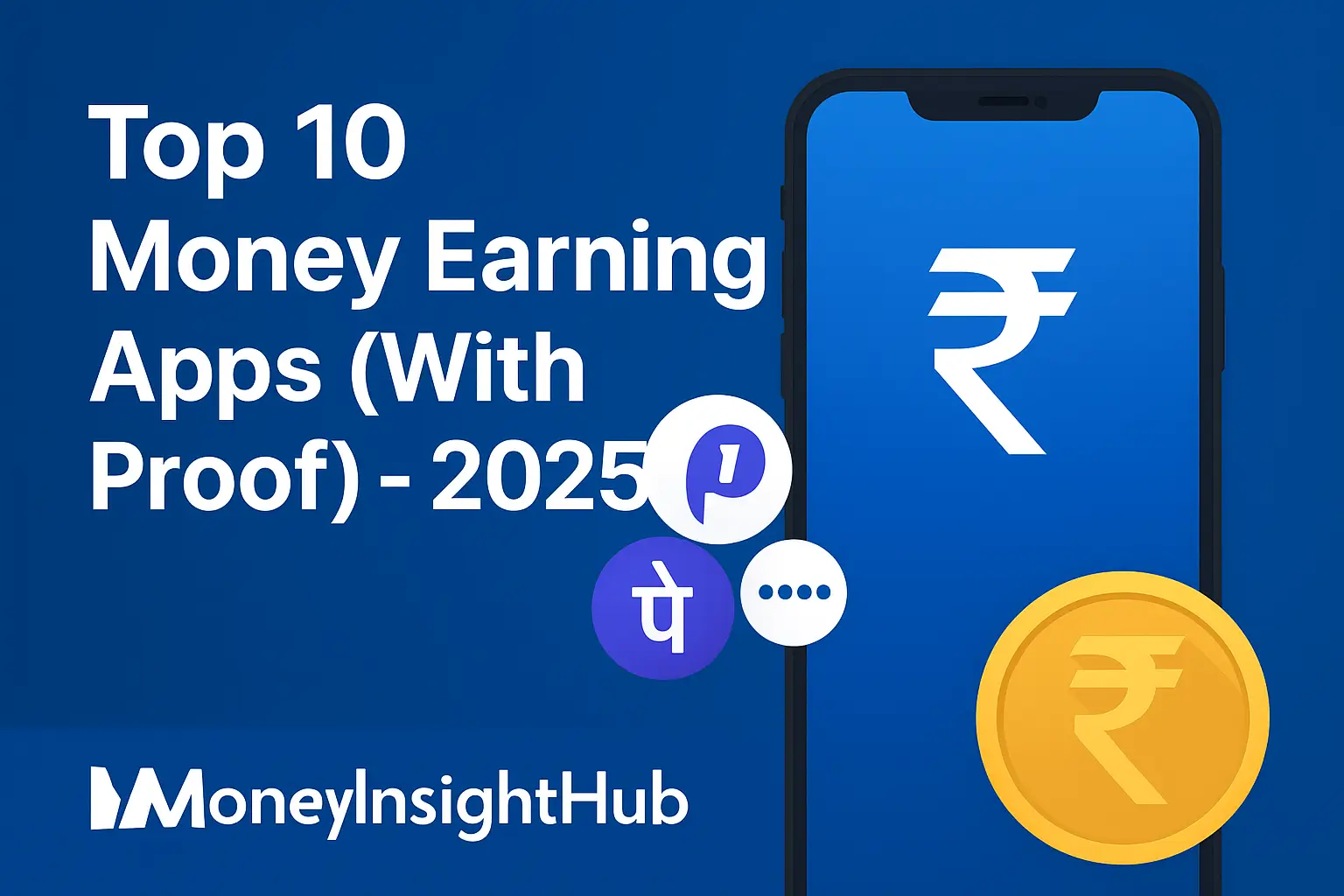 Top 10 Money Earning Apps in India 2025 (With Proof & Payment)