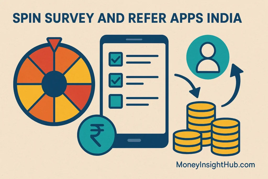spin survey and refer apps India