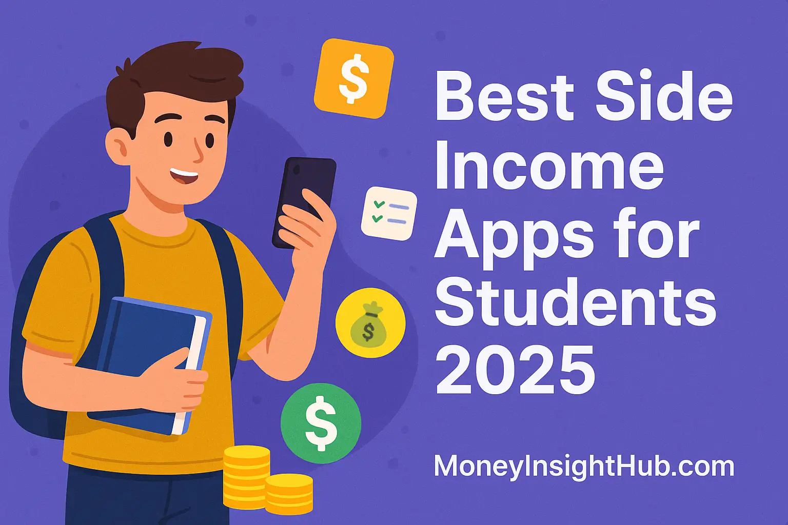 Best Side Income Apps for Students 2025