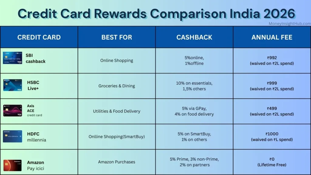 credit card rewards comparison 2026