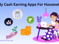 Best Cash Earning Apps for Housewives (Work From Home 2026) – No Investment Best Cash Earning Apps for Housewives